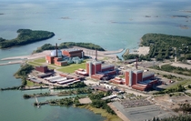 Olkiluoto nuclear power plant in Finland 