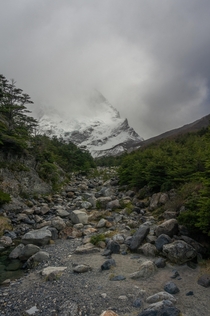 Ominous day in Torres del Paine NP 