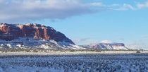 On a winter trip through the Southwest and snapped this today between Page AZ and Kanab UT 