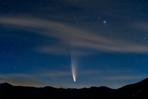 One of my favorites of Comet NEOWISE over the Sangre de Cristo mountains in New Mexico 