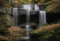 One of the many beautiful Falls throughout the state Ohio Shot last October  IG endearingjourney