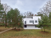 One of three  Masters Houses in Dessau originally designed by Gropius as residences for Bauhaus instructorsThis one for Laszlo Moholy-Nagy was destroyed in World War II and reinterpreted in  