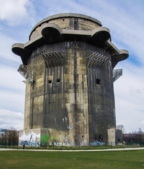 One of WWII flak towers in Vienna walls up to  m  ft thick After the war the demolition of the towers was often considered not feasible Solid infrastructure