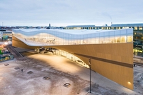 Oodi Helsinki Central Library in Helsinki Finland