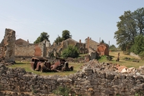 Oradour-sur-Glane France Abandoned in  