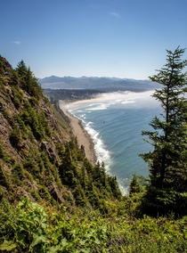 Oregon Coast from Neah-Kah-Nie Mountain Oregon 