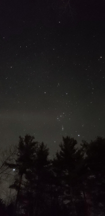 Orion from Northeastern US