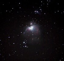 Orion Nebula and a little bit of Running Man Nebula