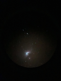 Orion Nebula through my Celestron AstroMaster EQ