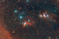 Orion Region Wide Field  Photographed by Simon W