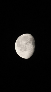 Our moon on  shot by me from Florida