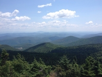 Our view from the top of Killington Mountain today  OC