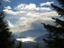 Overlooking Howe Sound Squamish British Columbia 