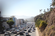 Pacific Coast Highway in Santa Monica CA 
