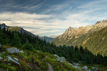 Pacific Crest Trail Glacier Peaks Wilderness Area 