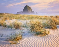 Pacific Northwest Pastel Sunset Cannon Beach OR 