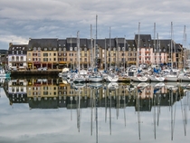 Paimpol and its reflection in water Ctes-dArmor France 