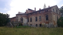 Palace build in second half of th century in Wena Poland 