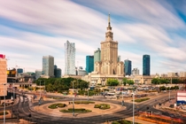Palace of Culture and Science  Warsaw Poland - Photo Nico Trinkhaus