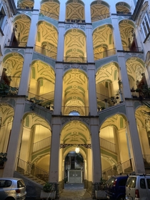Palazzo dello Spagnolo in Naples June 