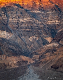 Panamint range in Death Valley CA 