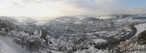 Panorama of Kahla Germany