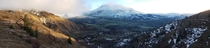Panorama of Mt St Helens OC 