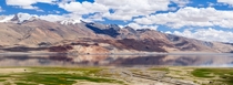 Panorama of Tso Moriri Lake in Ladakh India  By Oleg Ivanov  x-post rIncredibleIndia