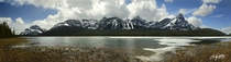 Panoramic A drive up Icefields Parkway after my sisters wedding last May Banff Alberta 