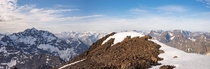 Panoramic from the Summit of Bold Peak last month Alaska 