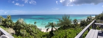Panoramic view from where I am staying in Governors Harbor Eleuthera Bahamas - 