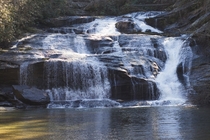 Panther Creek Falls in Georgia USA 