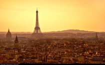 Paris cityscape 