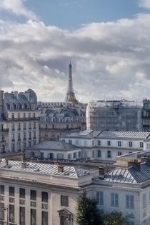 Paris from a window in the Muse dOrsay OC 
