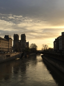 Paris Notre Dame OC before fire