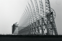 Part of the Northern Cross Radio Telescope at the Medicina Radio Observatory 