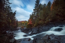 Path To Autumn Ragged Falls Ontario 
