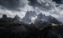 Peakturesque Peaks of the Dolomites  by Martin