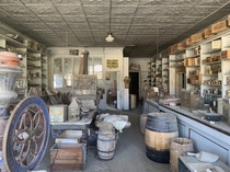 Perfectly preserved interior of a shop in the ghost town on Bodie CA 