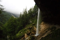 Perinik Waterfall Slovenia 