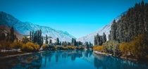 Phander Valley situated in Phander Village Gilgit-Baltistan Pakistan 