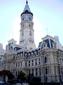 Philadelphia City Hall with William Penn atop