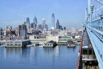 Philadelphia from Ben Franklin Bridge 
