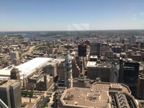 Philadelphia from Liberty One Observation Deck  x  