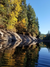 Photo I took while kayaking the South Santiam river in Oregon 