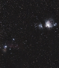 Photo of Orion and the Horsehead Nebula 