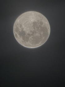 Photo of the February th supermoon