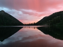 Photo taken at Upper Holland Lake in Montana
