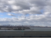 Pic of nyc from afar from November was my first time in new york and was completely blown away on how big it is