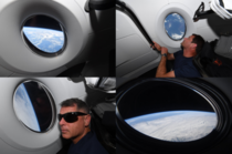 Pics taken from inside Crew Dragon look so plane-like Space just a got lot more tourist-friendlier 